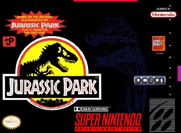 Jurassic Park (USA) (Rev 1) box cover front